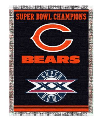 Chicago Bears Commemorative Throw