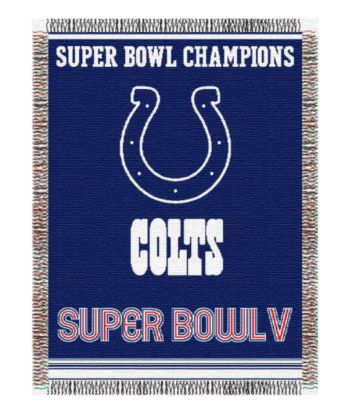Baltimore Colts Commemorative Throw