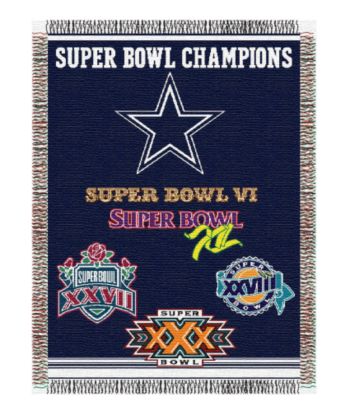 Dallas Cowboys Commemorative Throw
