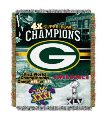 Green Bay Packers Commemorative Throw