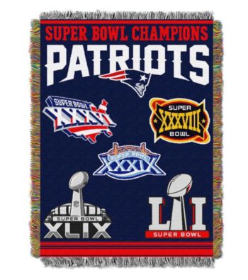 New England Patriots Commemorative Throw