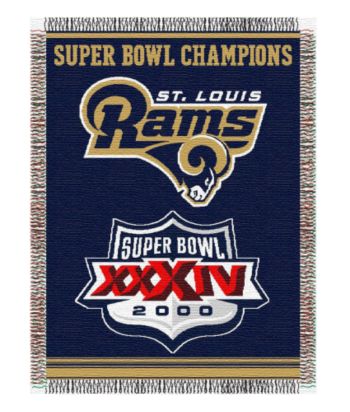 St. Louis Rams Commemorative Throw