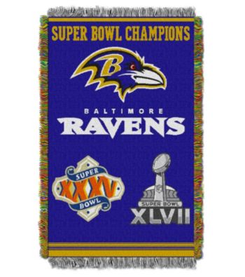 Baltimore Ravens Commemorative Throw
