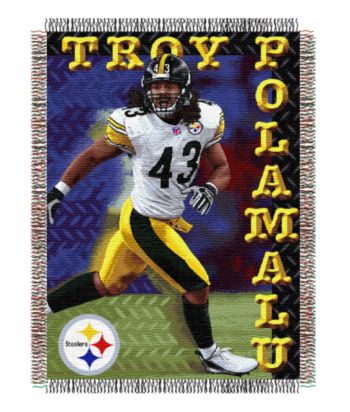Pittsburgh Steelers Troy Polamalu Player Throw