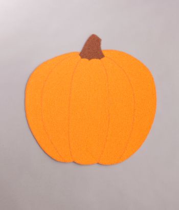 Beaded Pumpkin Charger by LivingQuarters