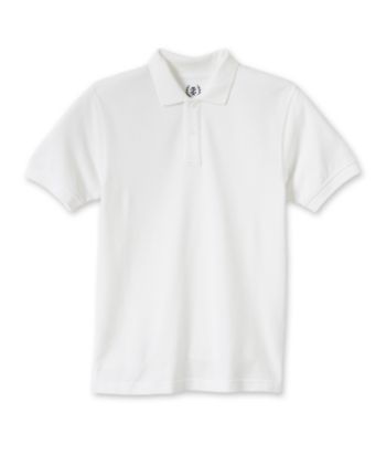 Izod® Boys' 4-20 White School Uniform Polo
