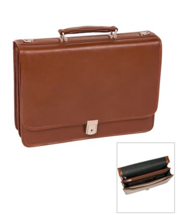 McKlein V Series Lexington Double Compartment Briefcase