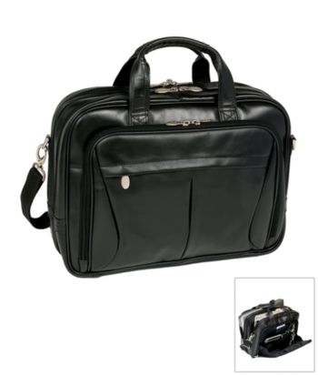 McKlein R Series Pearson Expandable Double Compartment Briefcase