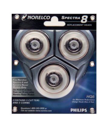 UPC 075020018441 - Norelco Spectra HQ8 Shaver Replacement Heads