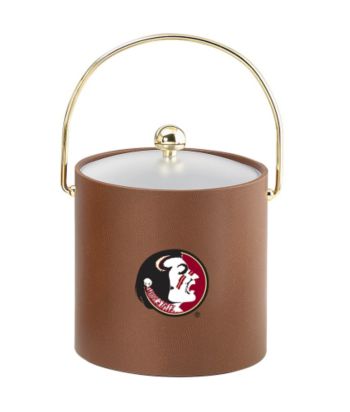 Kraftware™ Florida State Football-Motif 3-Quart Ice Bucket with Logo
