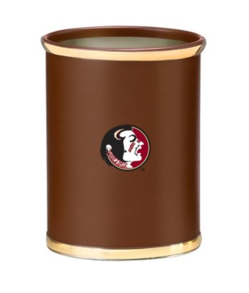 Kraftware™ Florida State Football-Motif Wastebasket with Logo