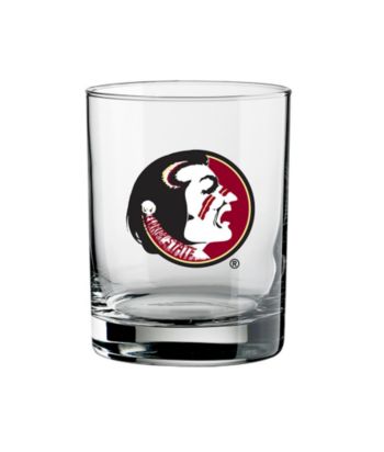 Kraftware™ Florida State Seminoles Logo Set of 4 Double Old Fashioned Glasses