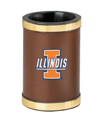 Kraftware™ University of Illinois Football-Motif Wine Chiller with Logo