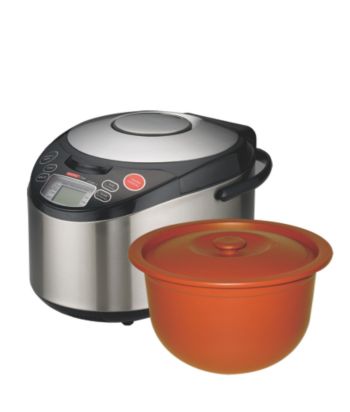 VitaClay® Chef's Gourmet 8-Cup Rice N' Slow Cooker Pro-Oval