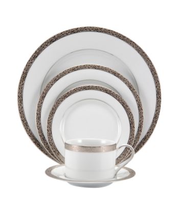 Nikko Platinum Filigree 5-Piece Place Setting