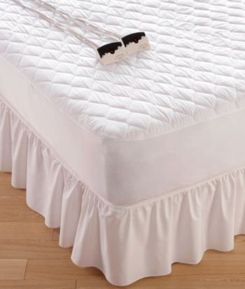 LivingQuarters Quilted Automatic Digital Heated Mattress Pad