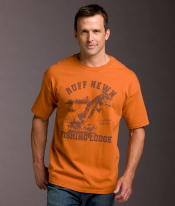 Ruff Hewn Men's Short Sleeve Screened Tee 
