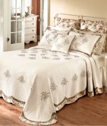 Camille Bedspread by LivingQuarters