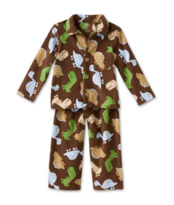 Carter's® Boys' 2T-4T Dino Coatfront 2-Piece Set - Brown