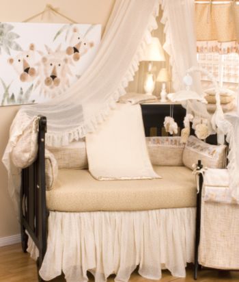 Silk Safari Baby Bedding Collection by Cotton Tale Designs