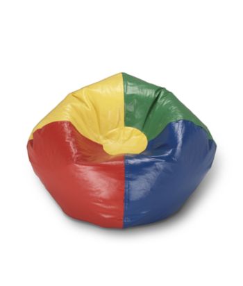 Ace Bayou Large Multicolor Primary Bean Bag Chair