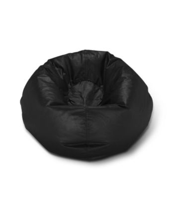 Ace Bayou Large Matte Bean Bag Chair - Black