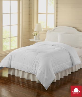 Cotton Loft 240-Thread Count 100% Cotton Comforter