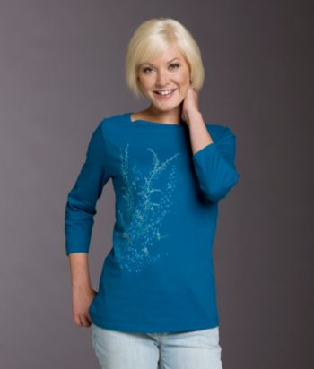 Columbia Winter Wheat Graphic Tee - Lagoon
