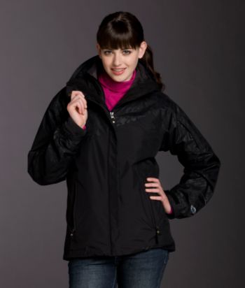 Columbia Sparkling Sierra Interchange System® Coat - Black Houndstooth