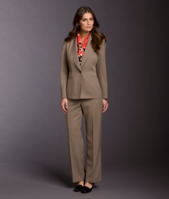 Evan-Picone® 3-pc. Shadow Stripe Suit Set - Taupe
