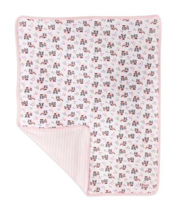 Carter's® Baby Girls' Panda Interlock Blanket - Pink
