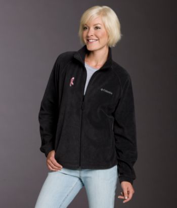 Columbia Benton Springs™ Coalition Against Breast Cancer Fleece Jacket - Black