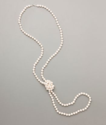 Studio Works® Pearl Long Necklace - White