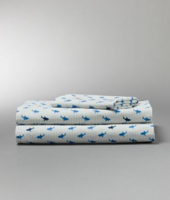 Tommy Hilfiger® 200-Thread Count Printed Sheet Set - Shark