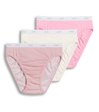 Jockey® Classics 3-Pk. French Cut Briefs - Cosmetic Assorted