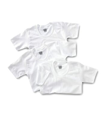 Jockey Boys' White 3-pk. T-Shirts