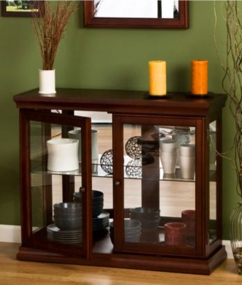 Holly & Martin™ Arabella Double Door Curio Cabinet