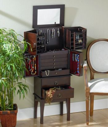 Holly & Martin™ Isabella Cherry Jewelry Armoire