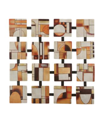 Holly & Martin™ Lila Squares Wall Art