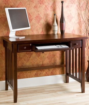 Holly & Martin™ Tristan Espresso Computer Desk with Pullout Drawers