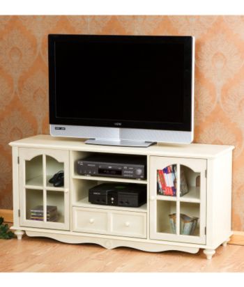 Holly & Martin™ Antique White Roosevelt Large TV Console