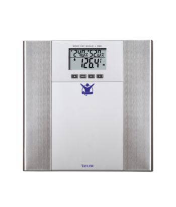 Taylor® Body Fat and Body Water Monitor with BMI Scale