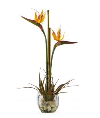 Nearly Natural® Birds of Paradise Silk Flower Arrangement