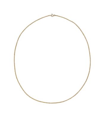 24K Gold-Over-Sterling Silver Corda Chain
