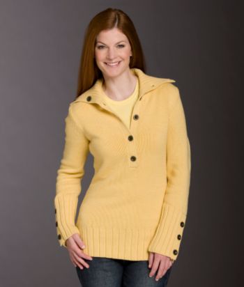 Ruff Hewn Pullover Henley Sweater