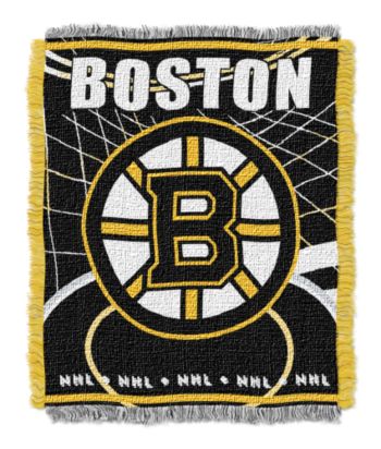 Boston Bruins Logo Throw