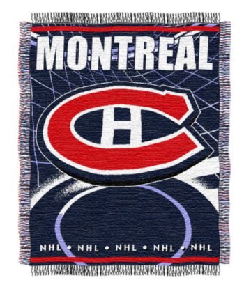 Montreal Canadians Logo Throw