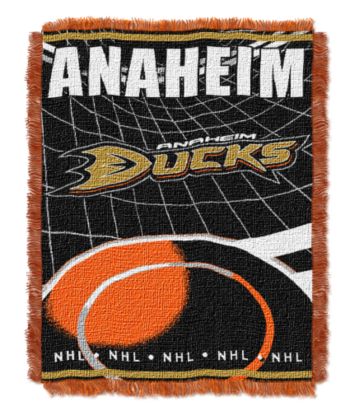 Anaheim Ducks Logo Throw
