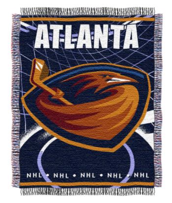 Atlanta Thrashers Logo Throw
