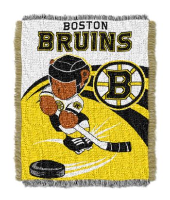 Boston Bruins Baby Teddy Bear Throw